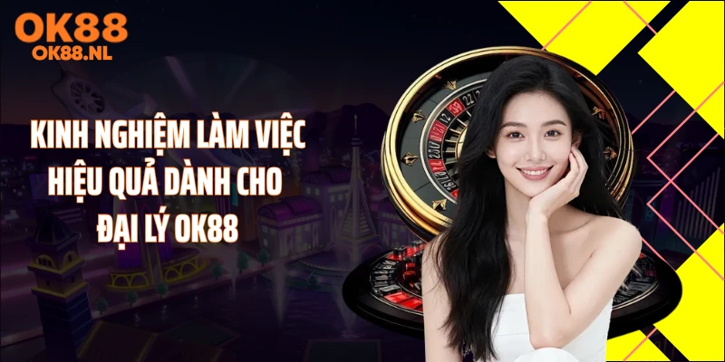 Kinh nghiệm làm việc hiệu quả dành cho đại lý OK88