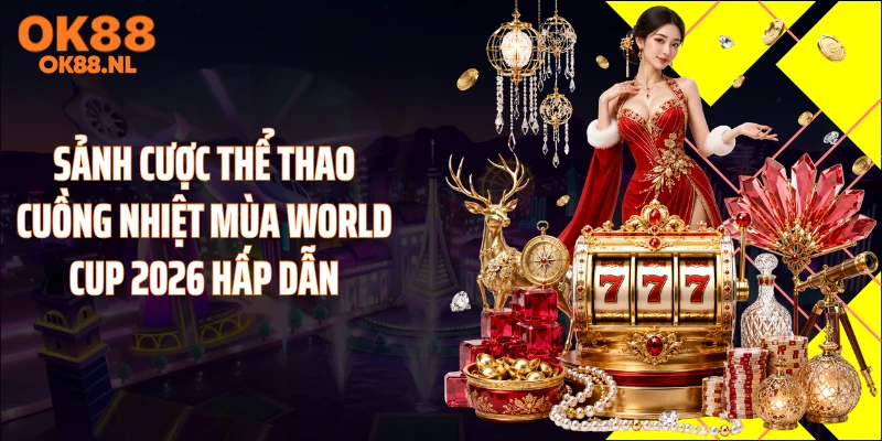 Sảnh cược thể thao cuồng nhiệt mùa World Cup 2026 hấp dẫn